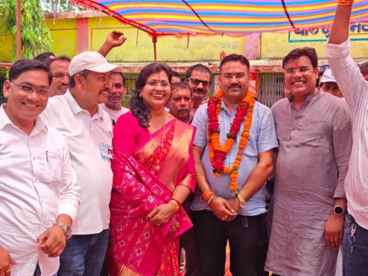 पलारी में कांग्रेस का कब्जा, यानेश साहू अध्यक्ष