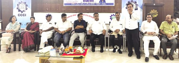 कनाडा दौरे से वापिसी पर थौरानी का रायपुर इलेक्ट्रिक मर्चेंट एसोसिएशन ने किया स्वागत