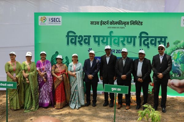 ‘एक पेड़ मां के नाम’ से समर्पित रहा एसईसीएल, दिया प्रकृति के संरक्षण का संदेश