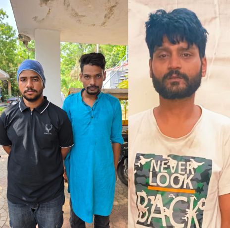 हेरोइन, एमडीएम‌ए ड्रग के साथ तीन गिरफ्तार, डिलीवरी देने पहुंचे थे 