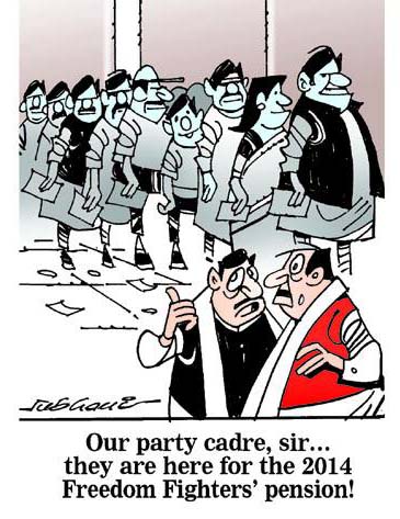 कार्टूनिस्ट सुभानी, डेक्कन क्रॉनिकल