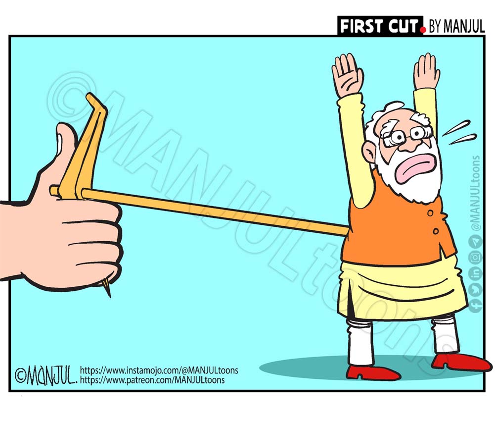 कार्टूनिस्ट मंजुल, फर्स्टपोस्ट