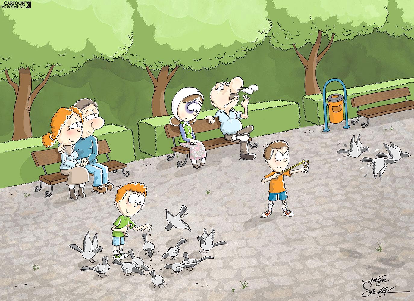 कार्टून ,सोशल मीडिया