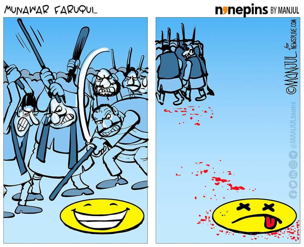 कार्टूनिस्ट मंजुल, फर्स्टपोस्ट