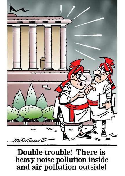 कार्टूनिस्ट सुभानी, डेक्कन क्रॉनिकल