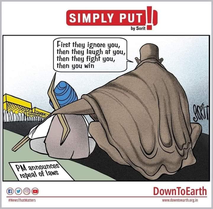 कार्टूनिस्ट सॉरीट, डाउन टू अर्थ