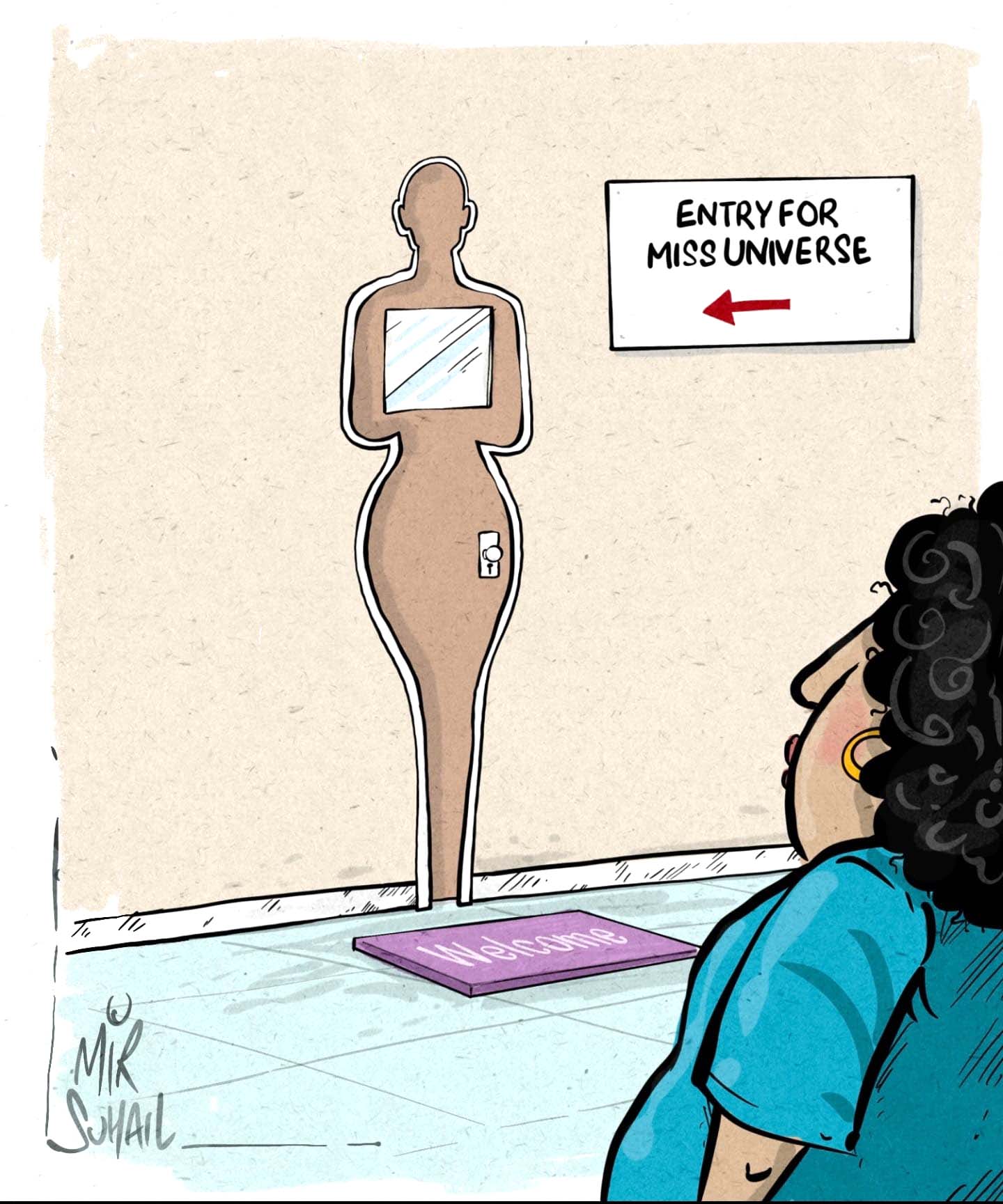 कार्टूनिस्ट मीर सुहैल