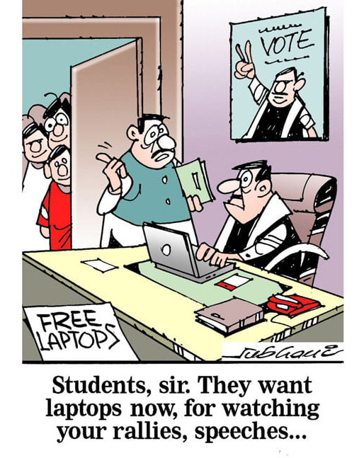 कार्टूनिस्ट सुभानी, डेक्कन क्रॉनिकल