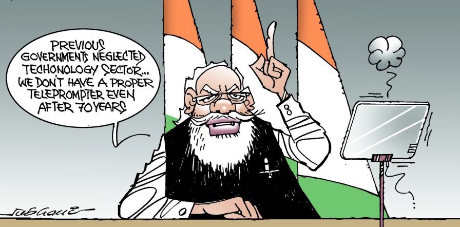 कार्टूनिस्ट सुभानी, डेक्कन क्रॉनिकल