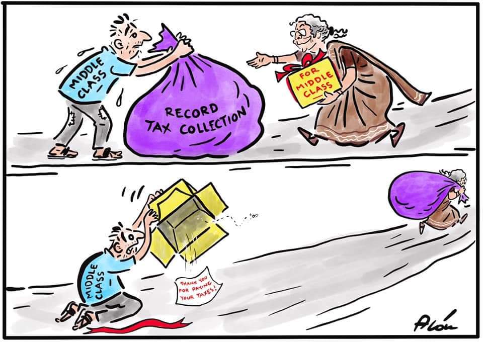 आलोक निरंतर का कार्टून, सकाल मीडिया ग्रुप