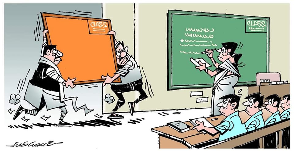 कार्टूनिस्ट सुभानी, डेक्कन क्रॉनिकल