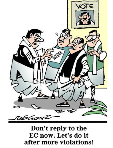 कार्टूनिस्ट सुभानी, डेक्कन क्रॉनिकल