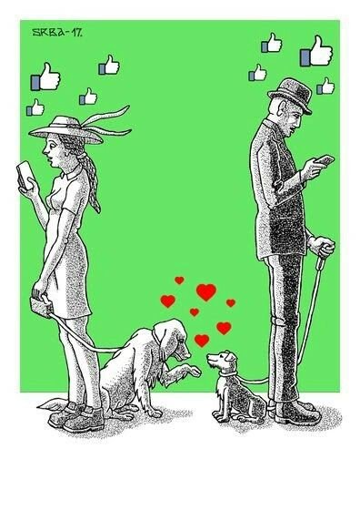 कार्टून ,सोशल मीडिया