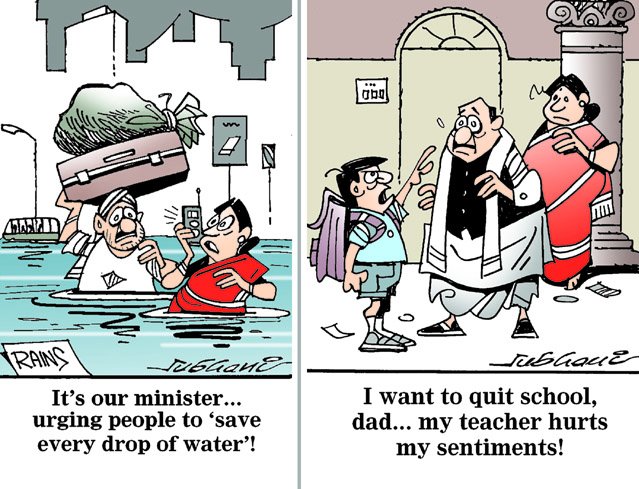 कार्टूनिस्ट सुभानी, डेक्कन क्रॉनिकल