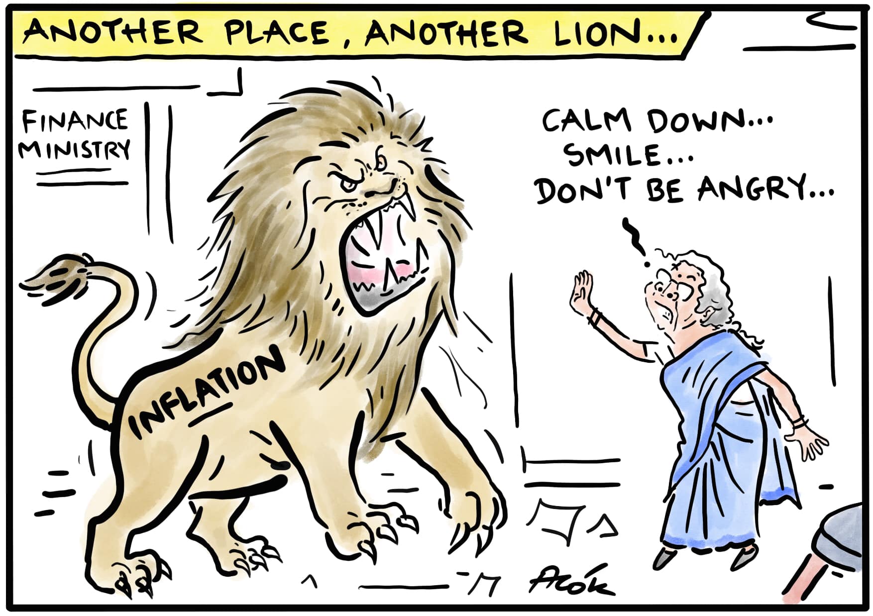 आलोक निरंतर का कार्टून, सकाल मीडिया ग्रुप