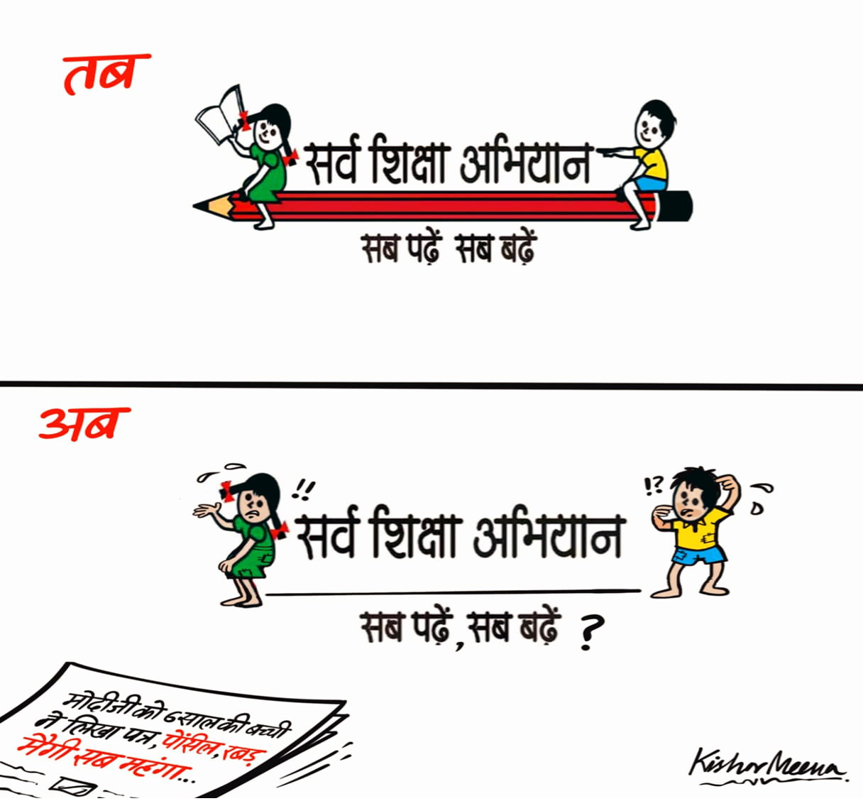 कार्टूनिस्ट किशोर मीणा