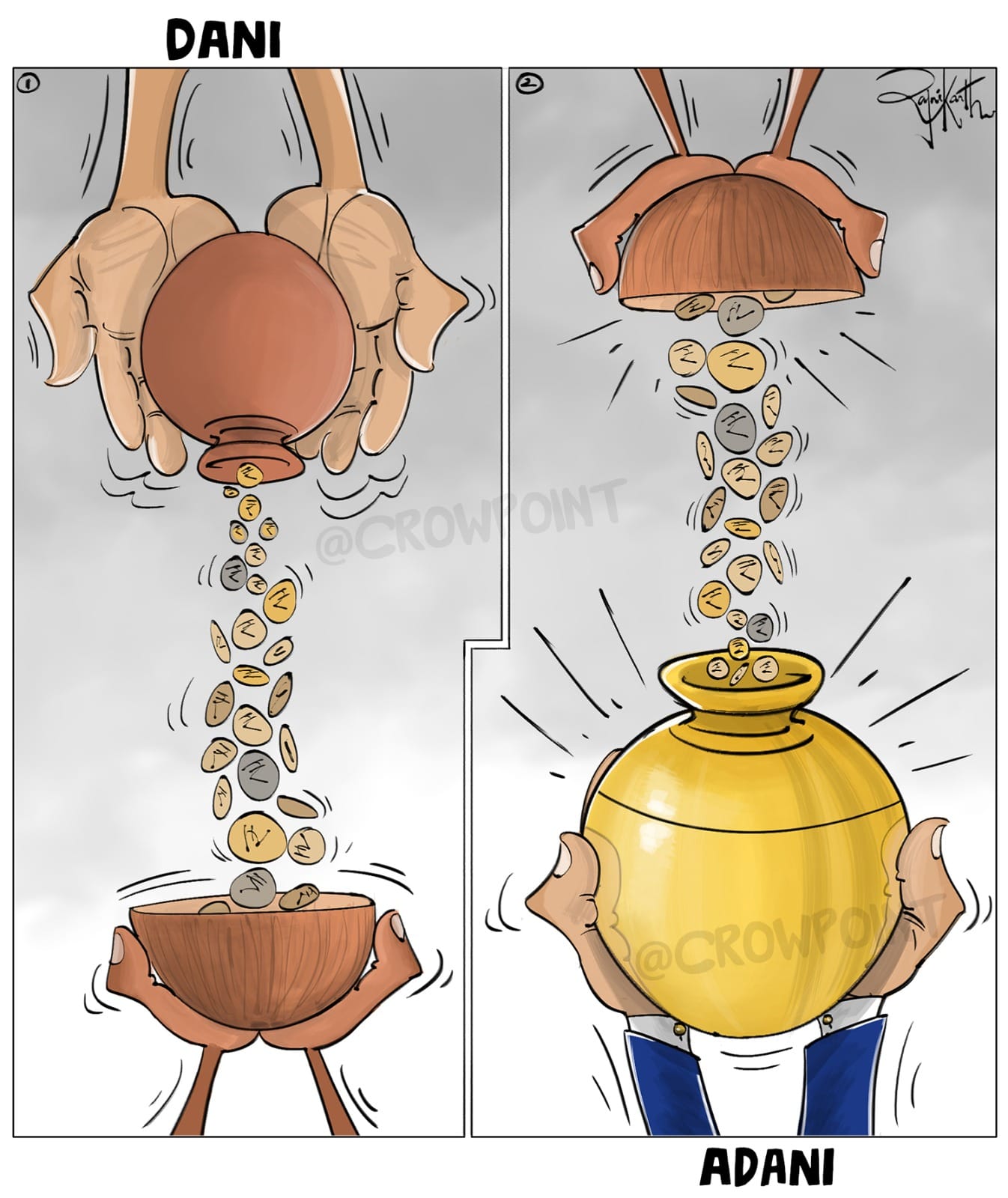 कार्टूनिस्ट, रजनीकांत
