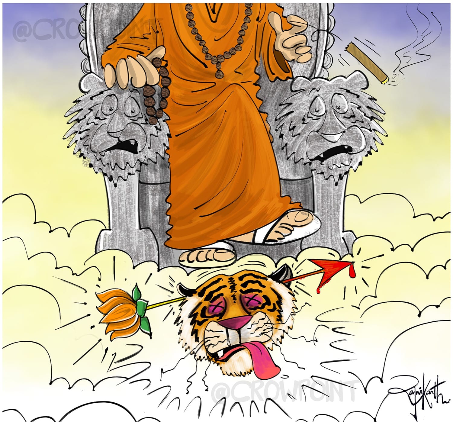 कार्टूनिस्ट, रजनीकांत