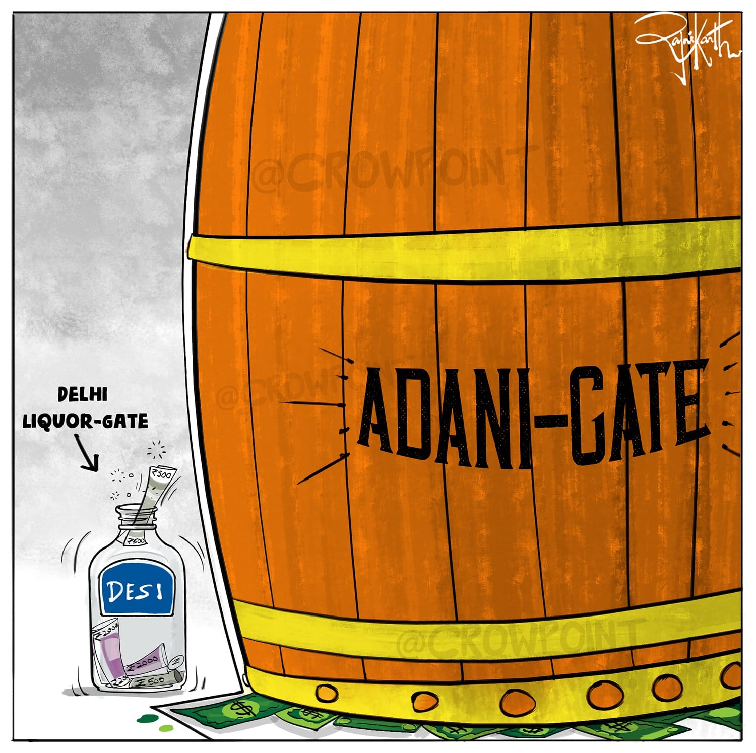 कार्टूनिस्ट, रजनीकांत