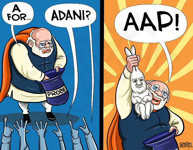 कार्टूनिस्ट सतीश आचार्य