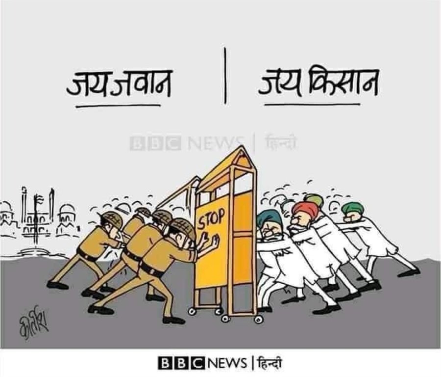 कीर्तिश भट्ट का कार्टून बीबीसी पर