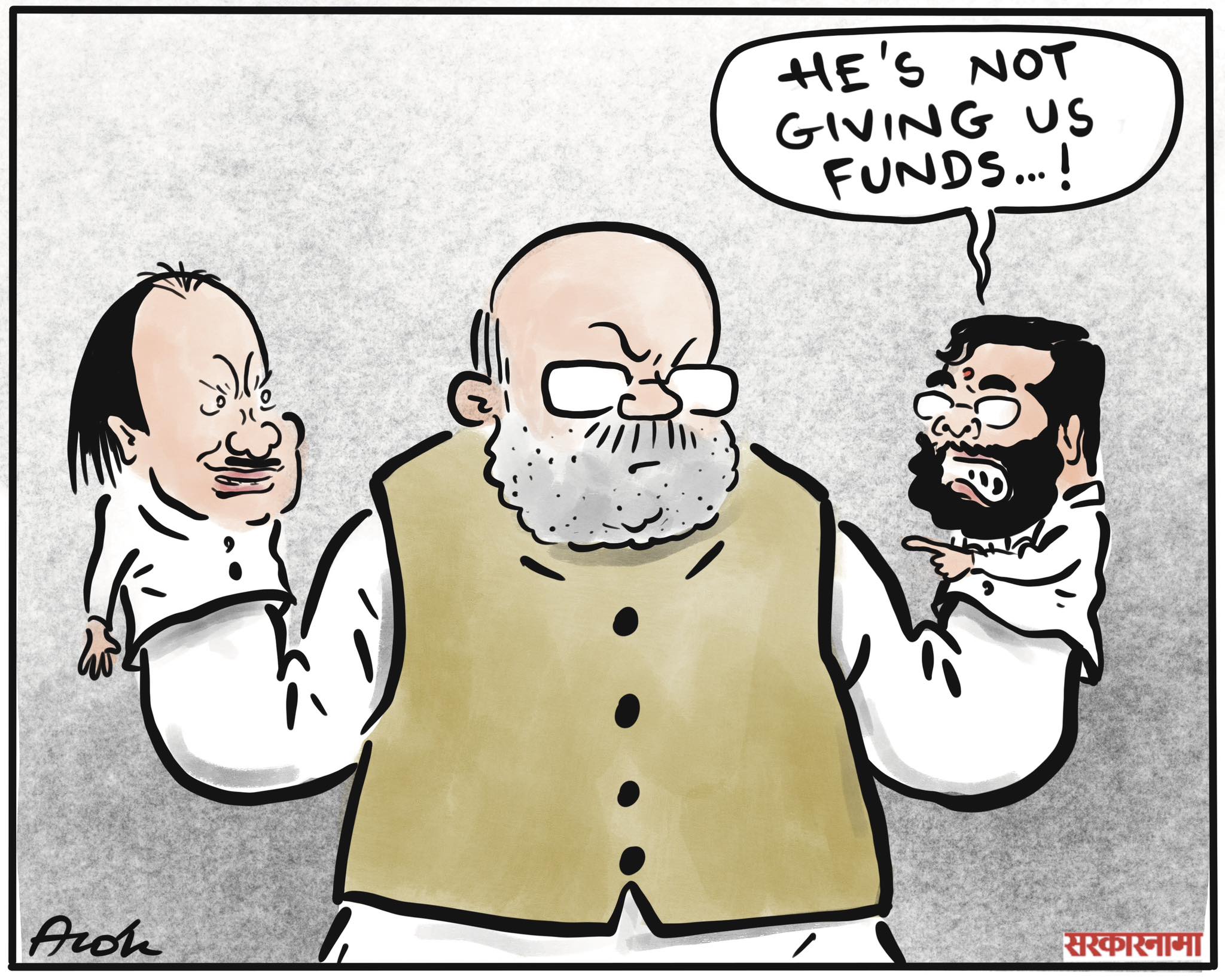 कार्टूनिस्ट आलोक निरंतर, सकाल मीडिया ग्रुप