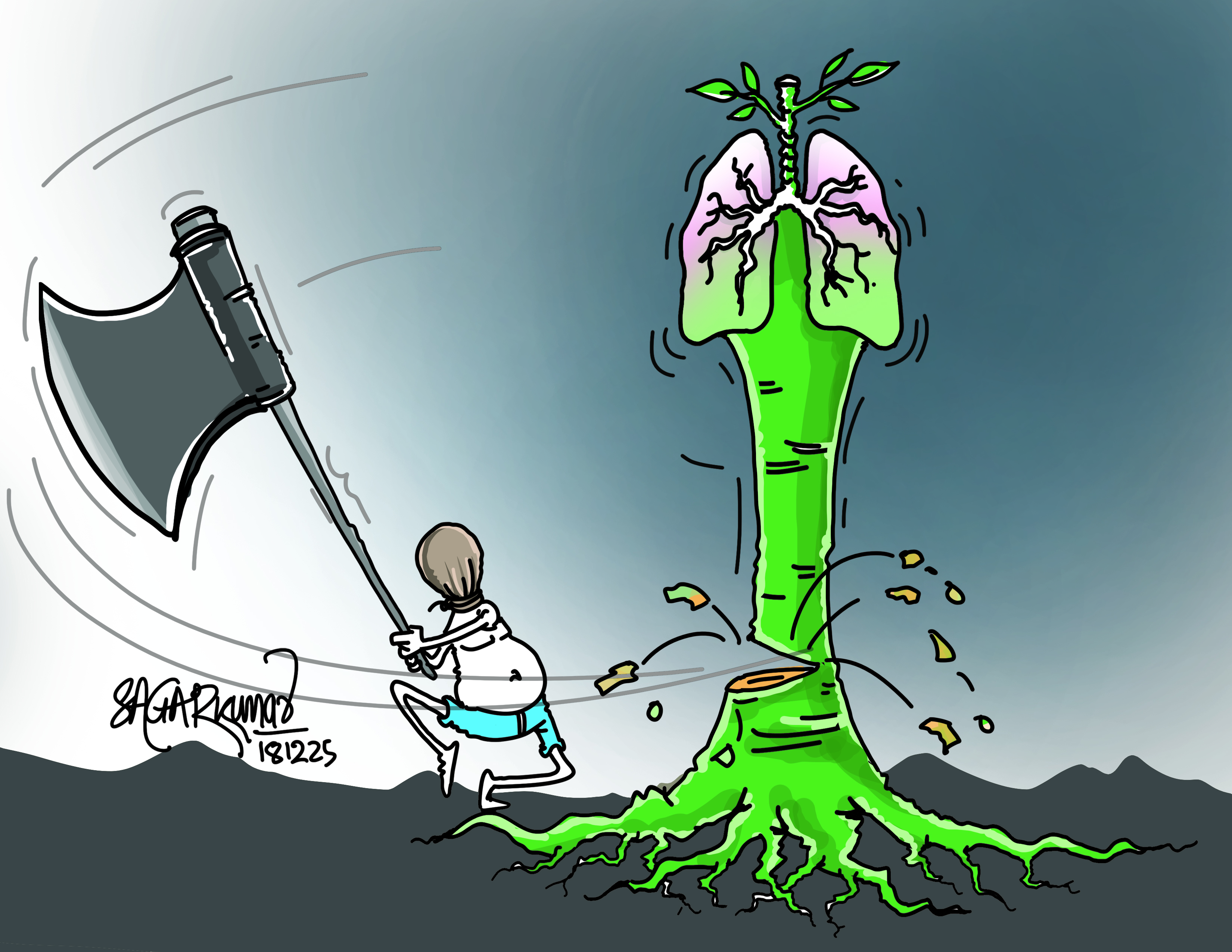 कार्टूनिस्ट सागर कुमार