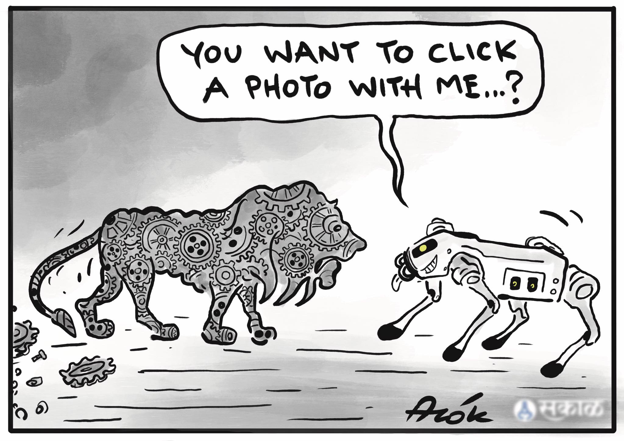 कार्टूनिस्ट आलोक निरंतर