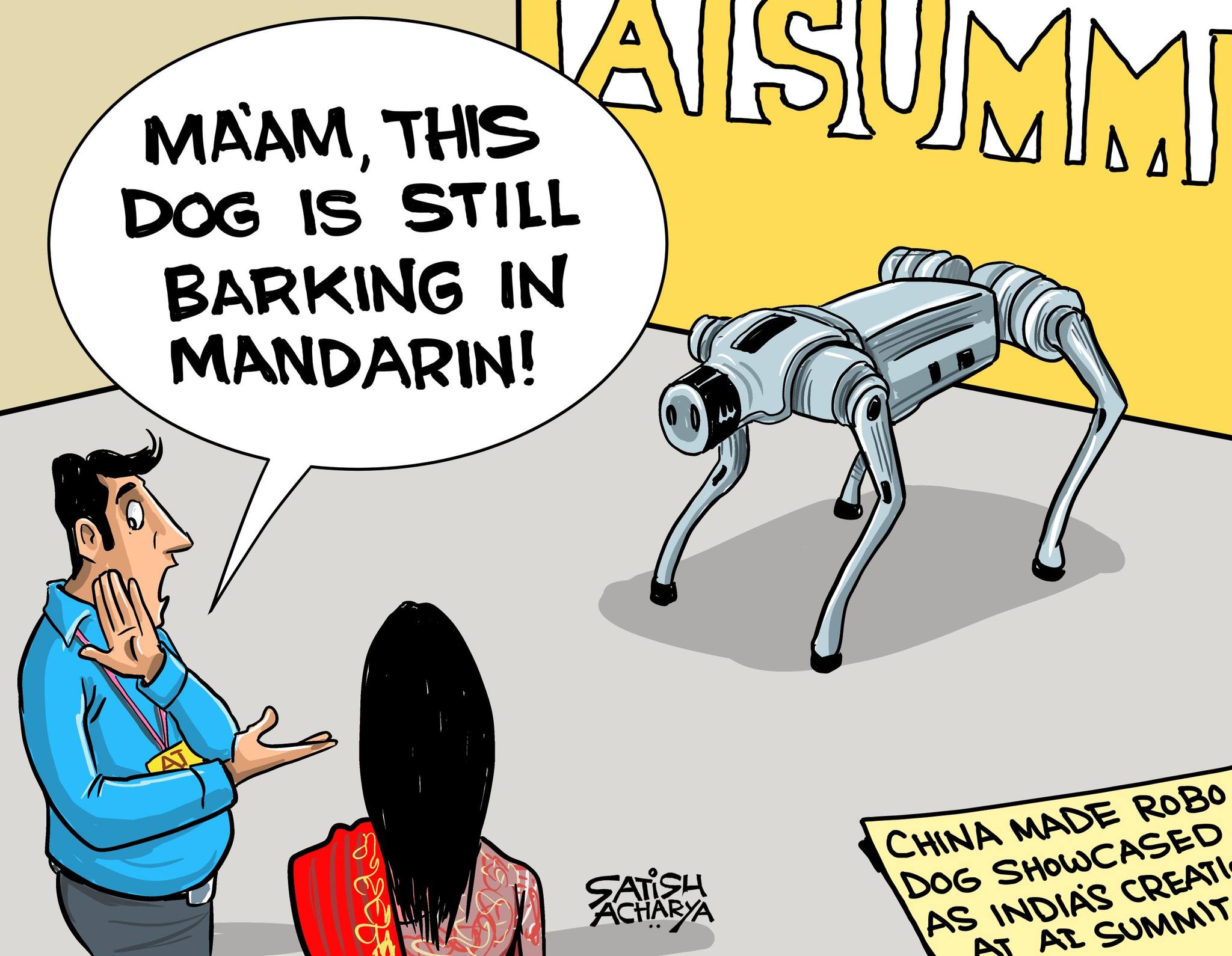 कार्टूनिस्ट सतीश आचार्य