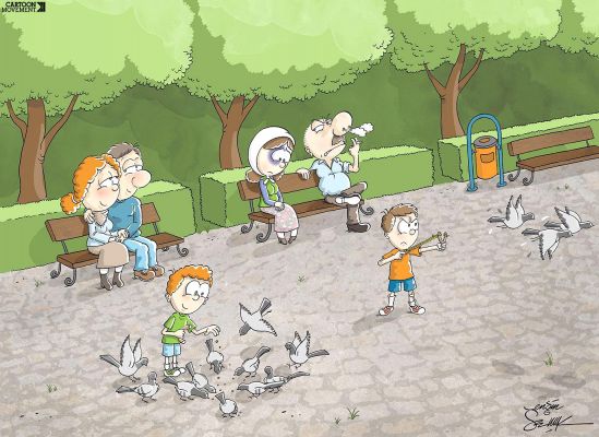 कार्टून ,सोशल मीडिया