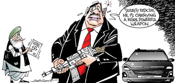 कार्टूनिस्ट सुभानी, डेक्कन क्रॉनिकल