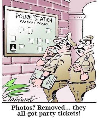 कार्टूनिस्ट सुभानी, डेक्कन क्रॉनिकल