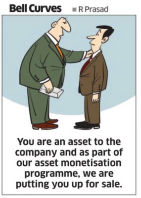 कार्टूनिस्ट आर प्रसाद, द इकॉनॉमिक टाईम्स