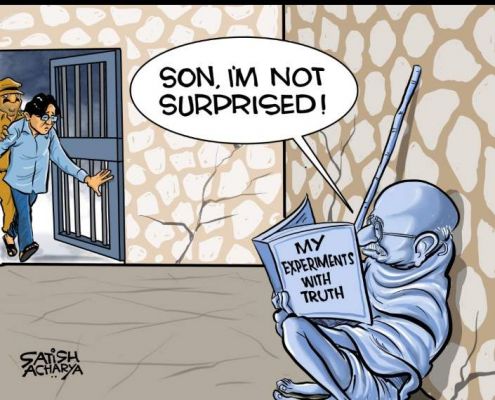 कार्टूनिस्ट सतीश आचार्य