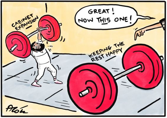 आलोक निरंतर का कार्टून, सकाल मीडिया ग्रुप