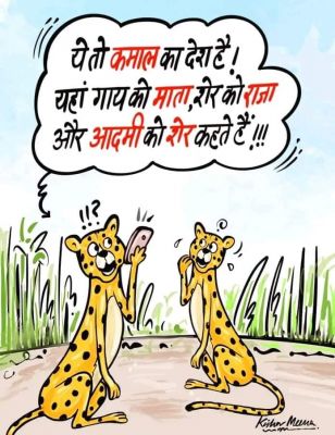 कार्टूनिस्ट किशोर मीणा