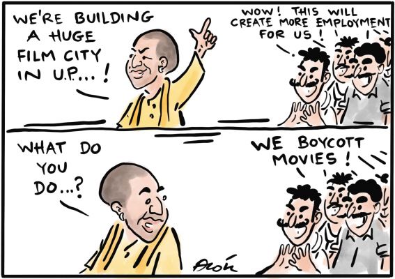 आलोक निरंतर का कार्टून, सकाल मीडिया ग्रुप