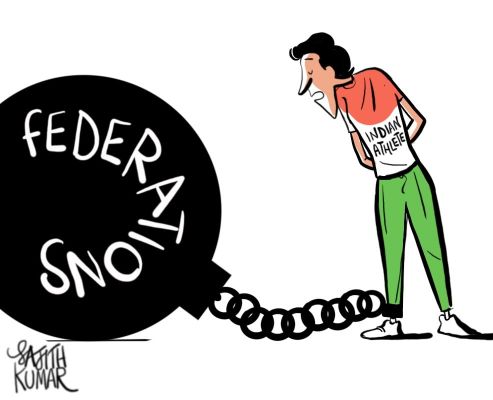 सजीत कुमार का कार्टून, डेक्कन हेराल्ड