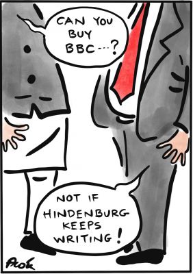 आलोक निरंतर का कार्टून, सकाल मीडिया ग्रुप