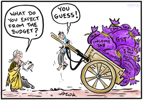 आलोक निरंतर का कार्टून, सकाल मीडिया ग्रुप