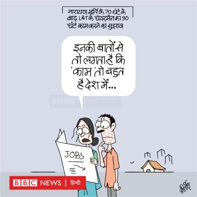 कीर्तिश भट्ट का कार्टून बीबीसी पर
