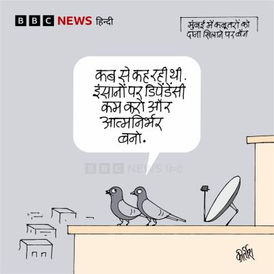 बीबीसी पर कीर्तीश भट्ट का कार्टून