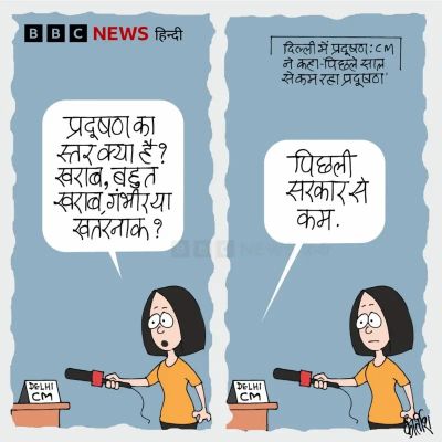 बीबीसी पर कीर्तीश भट्ट का कार्टून