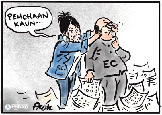 कार्टूनिस्ट आलोक निरंतर, सकाल मीडिया ग्रुप