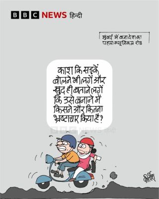 बीबीसी पर कीर्तीश भट्ट का कार्टून