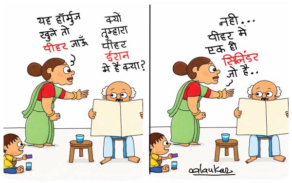 कार्टूनिस्ट आलोक निरंतर, सकाल मीडिया ग्रुप