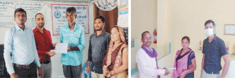 जीवन ज्योति बीमा योजना से मिला परिवार को आर्थिक लाभ जीवन ज्योति बीमा योजना से मिला परिवार को आर्थिक लाभ