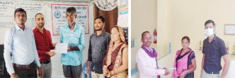 जीवन ज्योति बीमा योजना से मिला परिवार को आर्थिक लाभ जीवन ज्योति बीमा योजना से मिला परिवार को आर्थिक लाभ