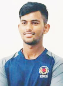 विजय यादव का बीसीसीआई के जूनियर इंडिया अंडर-19 चैलेंजर ट्रॉफी स्पर्धा के लिए चयन विजय यादव का बीसीसीआई के जूनियर इंडिया अंडर-19 चैलेंजर ट्रॉफी स्पर्धा के लिए चयन