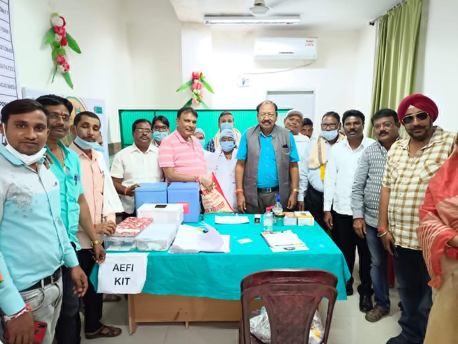 कोरोना वॉरियर्स का सम्मान